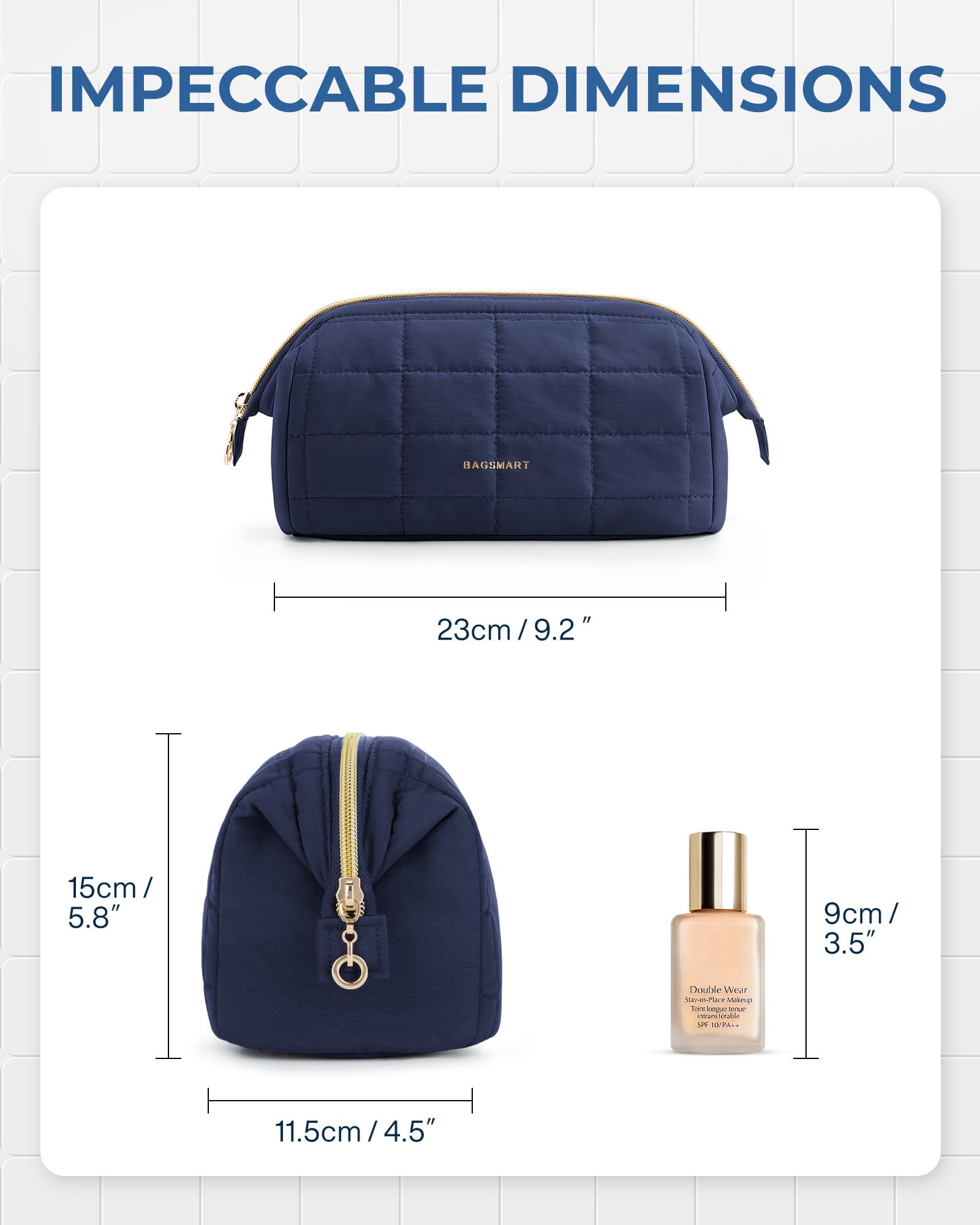 BAGSMART neceser multifuncional ideal como organizador y regalo.