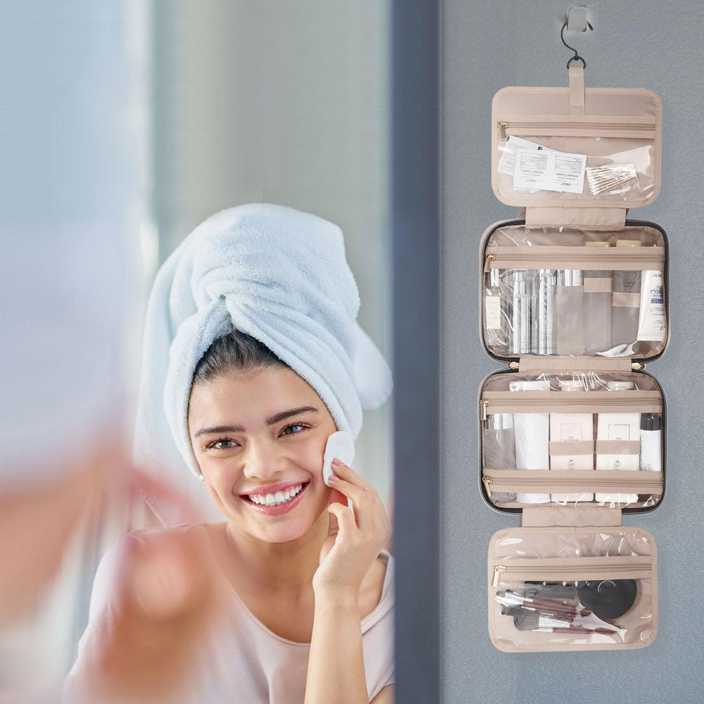 BAGSMART sac toilette durable et rembourré protège le contenu en voyage