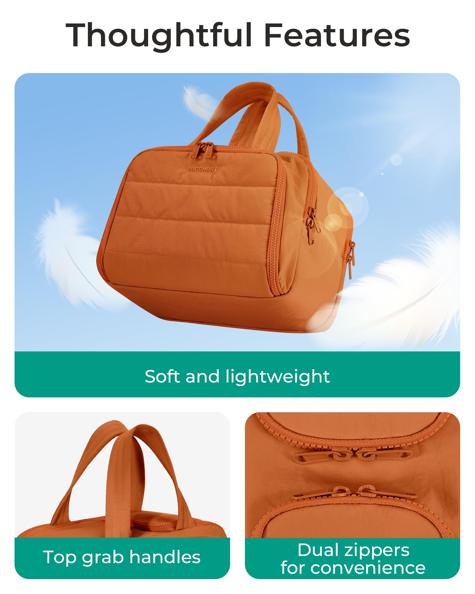BAGSMART solución tres en uno para aseo, afeitado y maquillaje