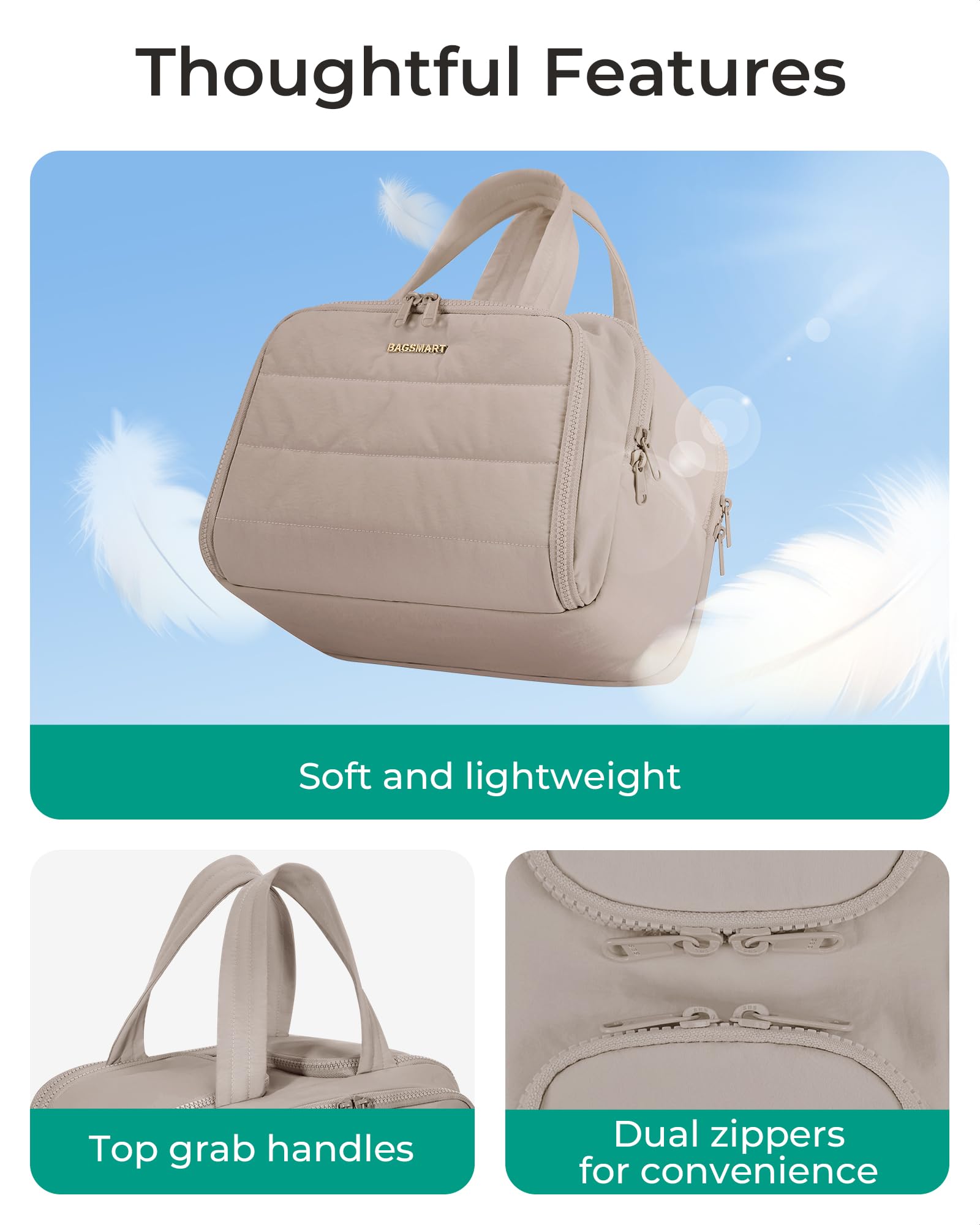 Couleur gris-brun chic BAGSMART pour tous les voyages.