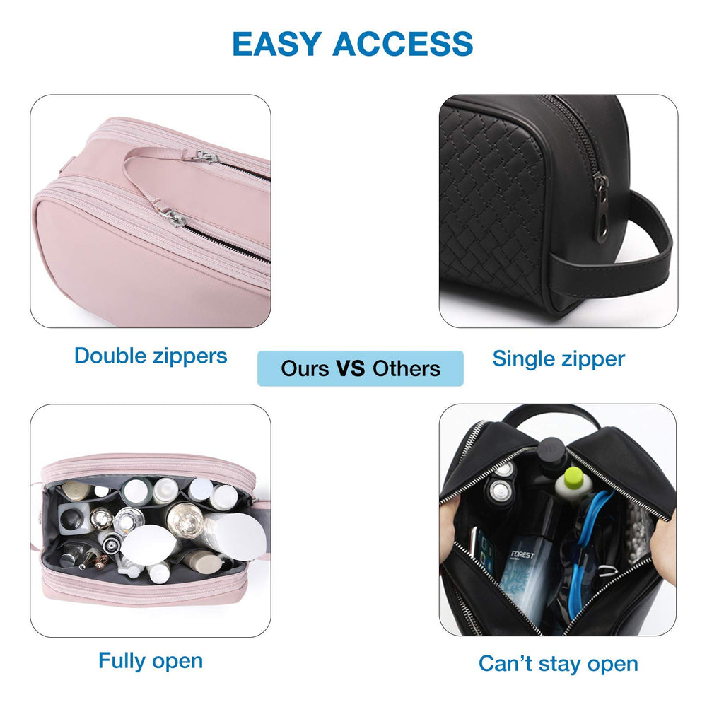 Dos avec poches et zips BAGSMART rose moyen organisation accrue