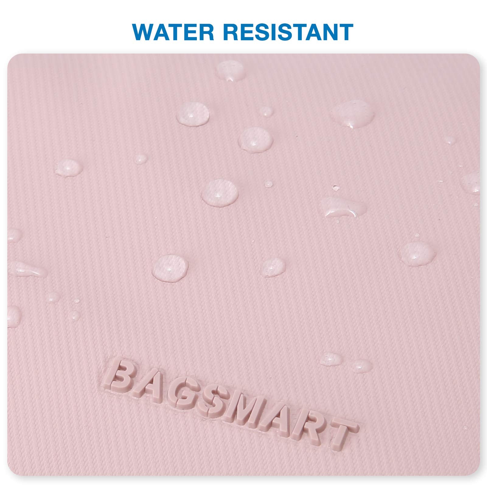 Matière imperméable BAGSMART rose moyen protection contre les éclaboussures