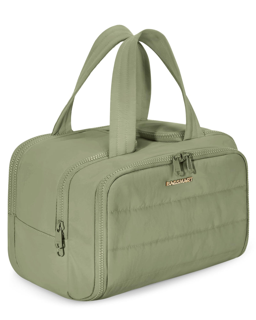 Trousse BAGSMART à grande ouverture facilitant l'accès rapide aux articles.