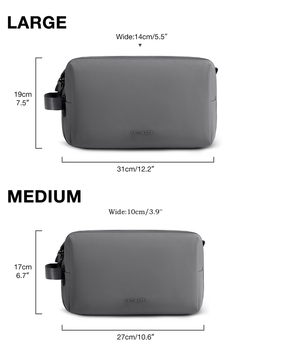 BAGSMART uso domestico y de viaje para esenciales.