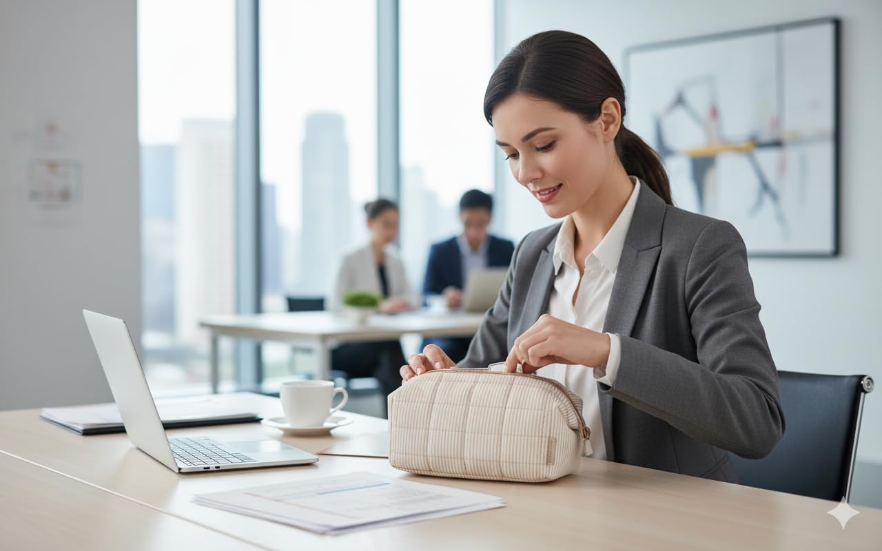 BAGSMART diseño elegante que combina con cualquier rutina de belleza.