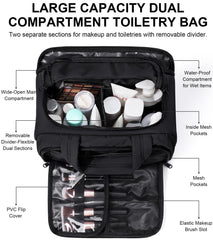 Bagstellar bolsa con 5 compartimentos para una organización eficiente.