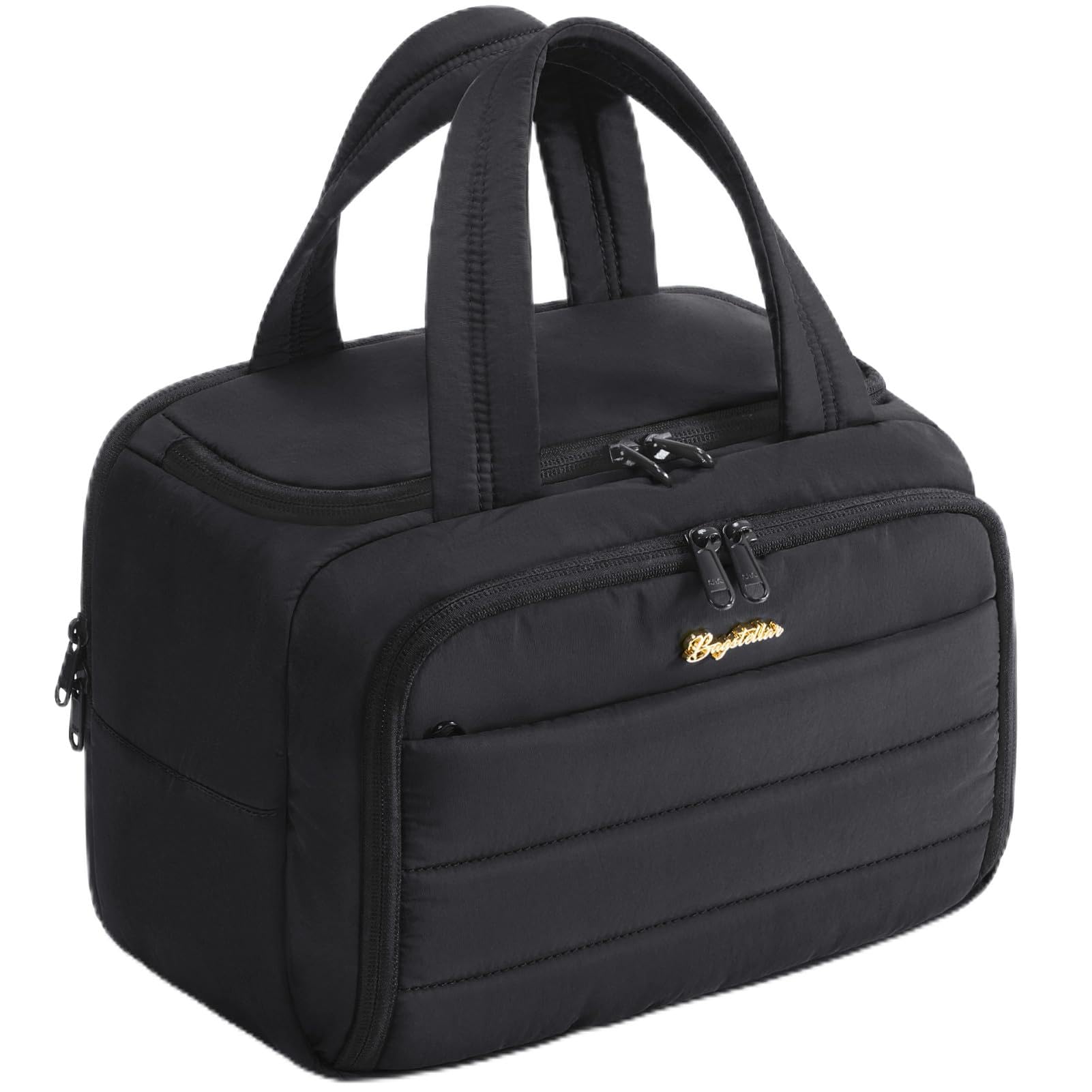 Bagstellar bolsa de aseo de viaje ligera para mantener tus productos ordenados.