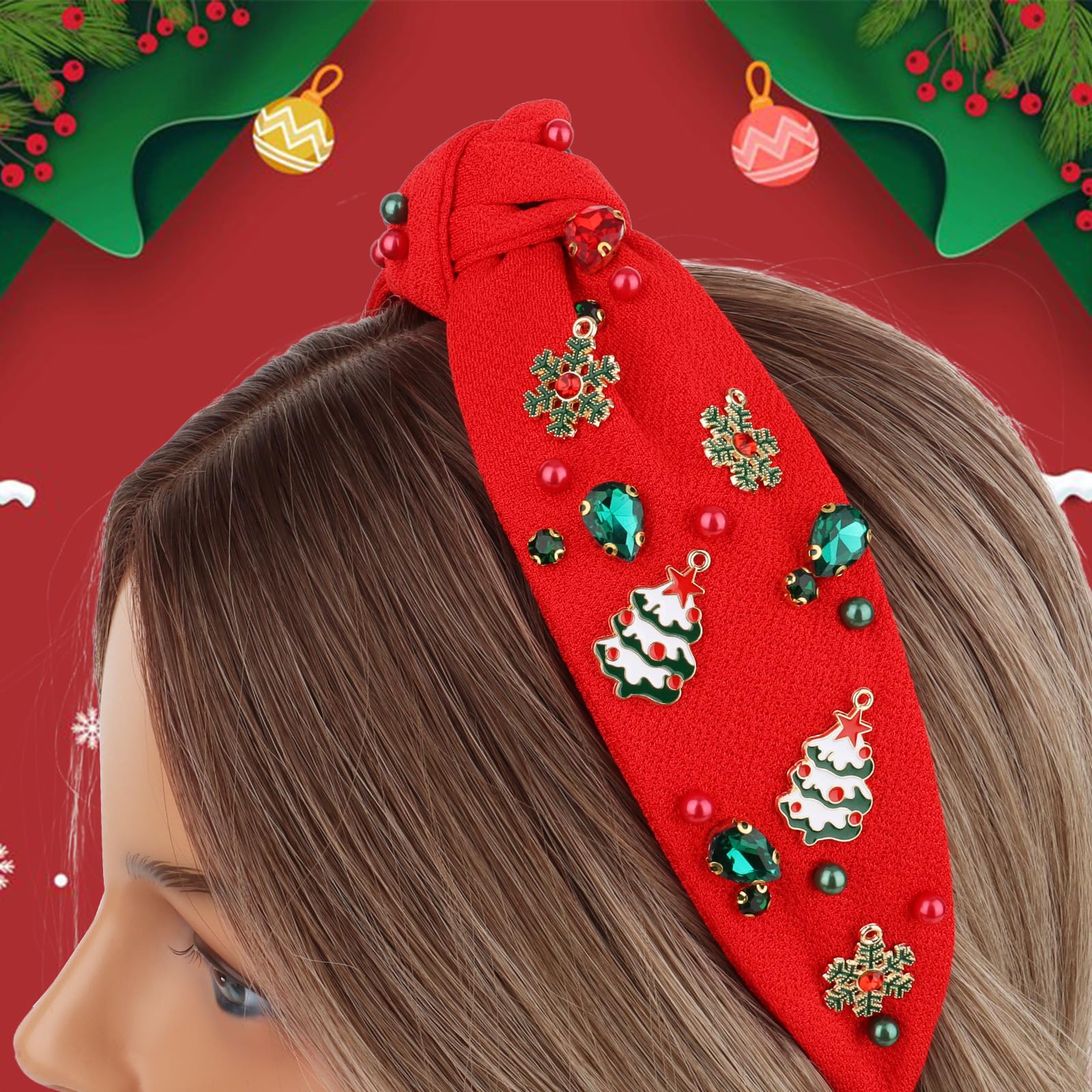 Diadema BAHABY para fiestas, añade un toque de glamour sin esfuerzo.