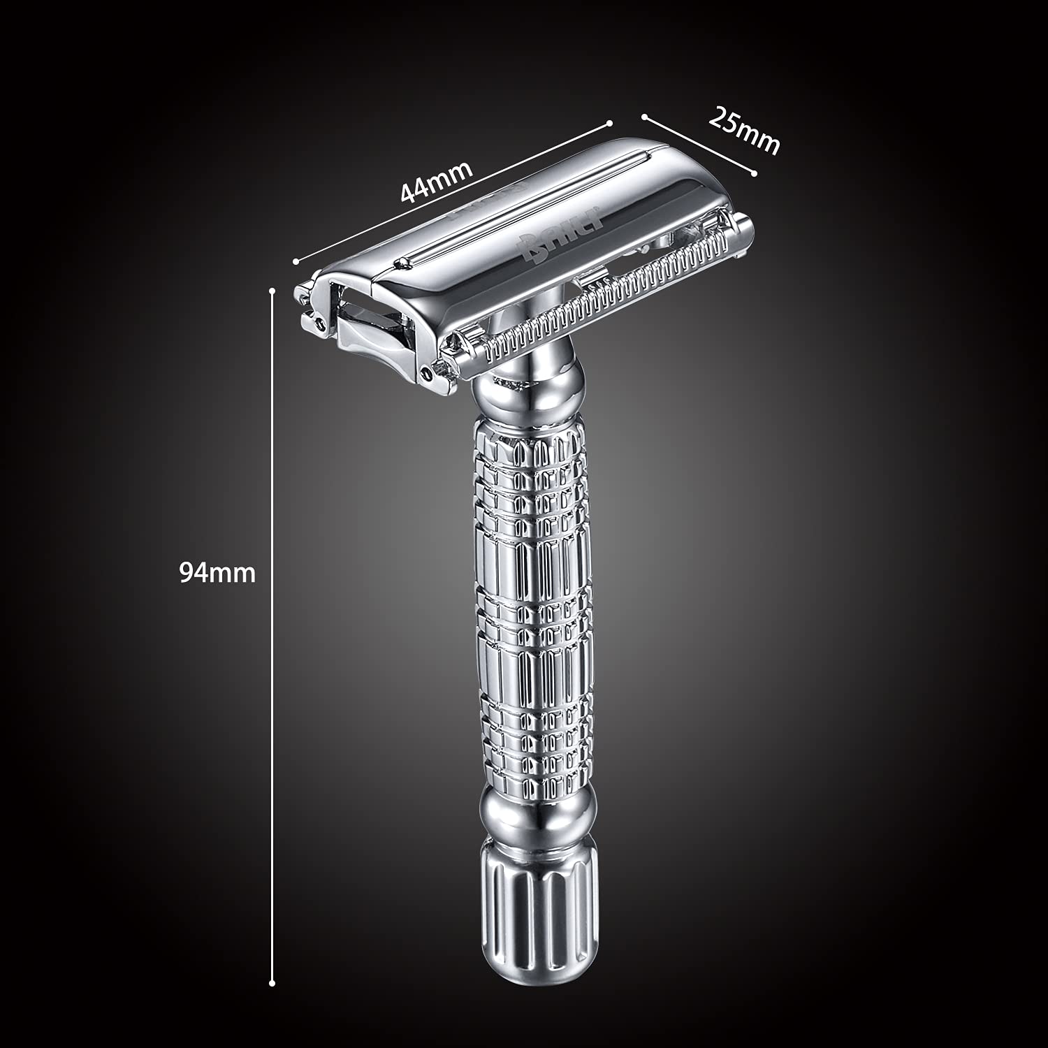 BAILI diseño ergonómico en zinc para control preciso en cada pasada.