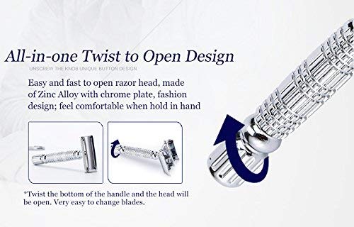BAILI regalo ideal para aficionados al afeitado clásico y elegante.