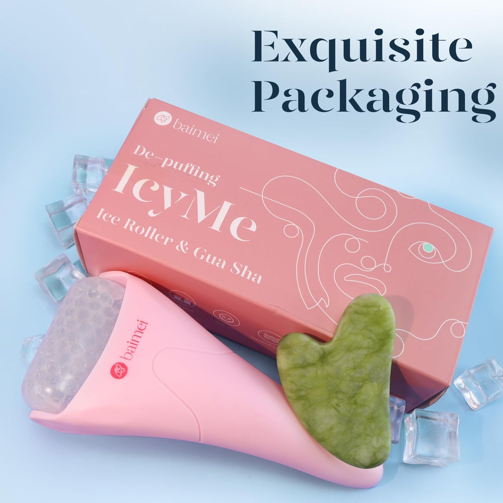 Baimei IcyMe gua sha de perfil, define mandíbula con precisión