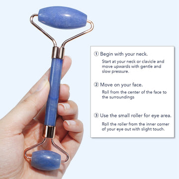 Uso en ojos y cuello BAIMEI IcyMe para zonas sensibles y cuidado específico.