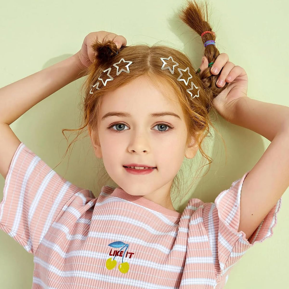 Clip estrella BAISAI para yoga o cuidado facial sin mojar el cabello.