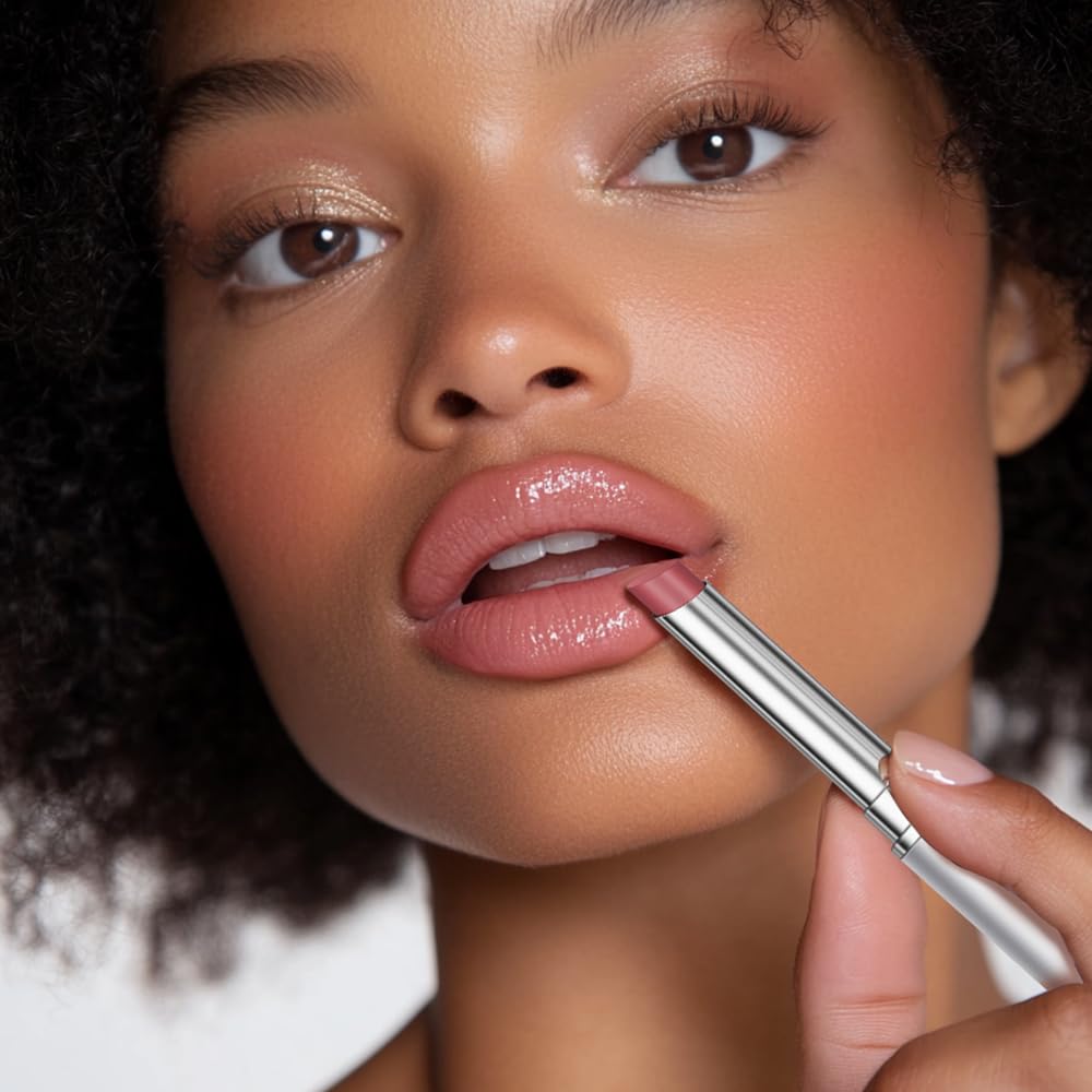 BAISEN DIARY bálsamo labial tintado miel, color cereza natural que realza el look.