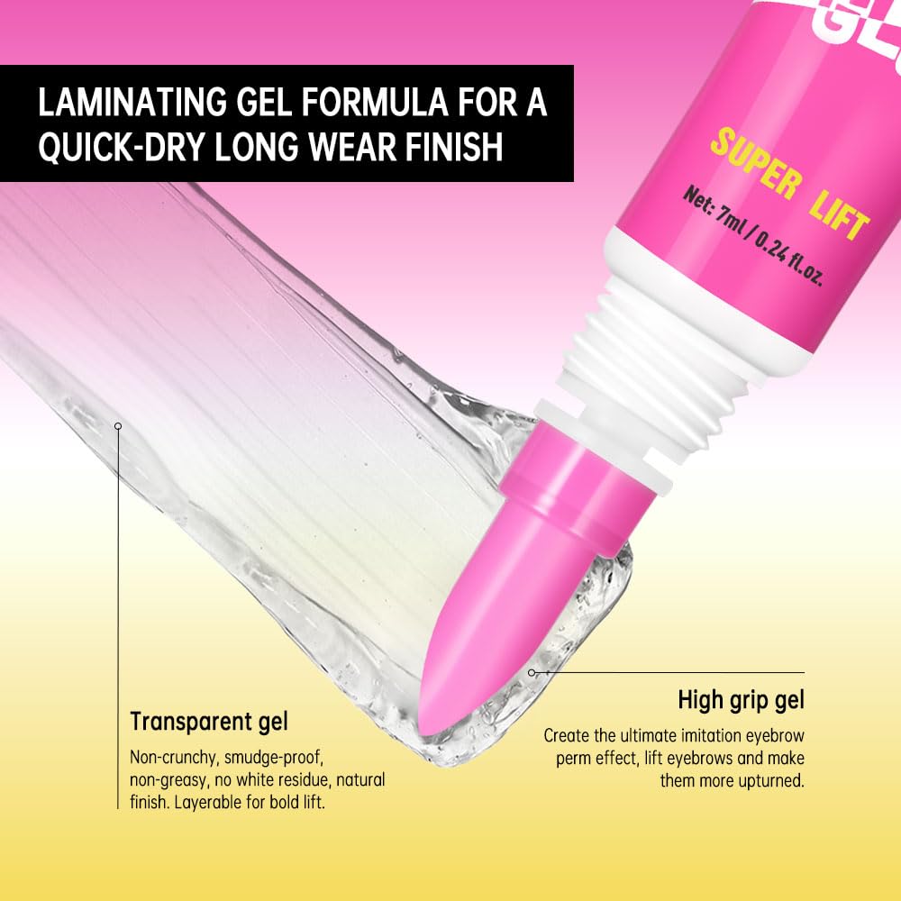 BAISEN DIARY fórmula transparente universal compatible con todos los tipos de cejas