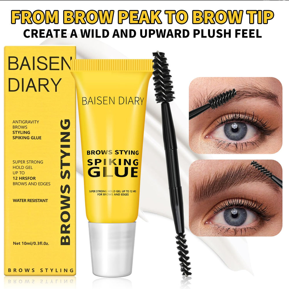 BAISEN DIARY gel fijador de cejas, acabado natural y ligero.