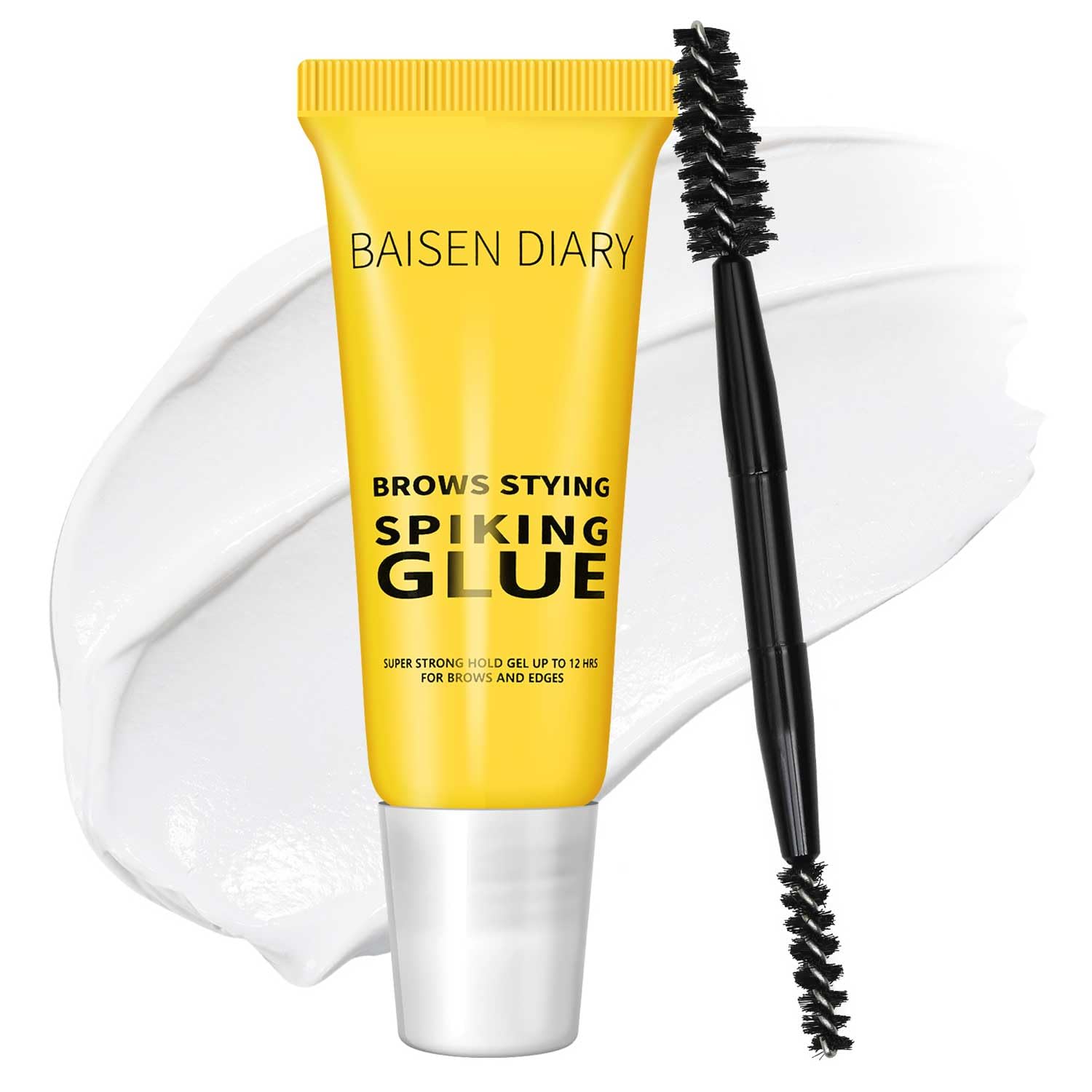 BAISEN DIARY gel fijador de cejas: aplicación precisa y fijación duradera.
