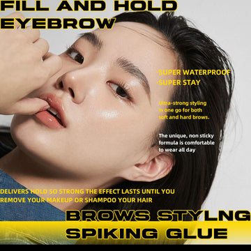 BAISEN DIARY gel fijador de cejas, resistente al agua para días activos.