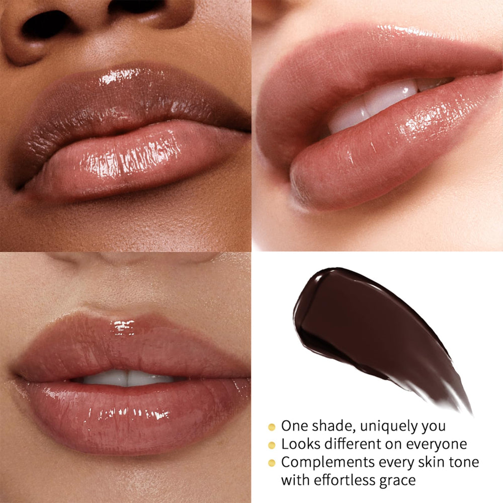 BAISEN DIARY Bálsamo labial con tinte miel formato compacto para retoques.