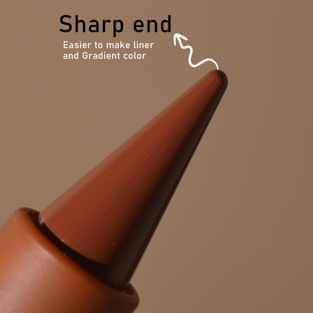 BAISEN DIARY Labio Gradiente Cono Caramelo Brulé para contorno definido y color uniforme.