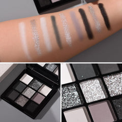BAISEN DIARY Sombra gris humo para efecto sombreado elegante.