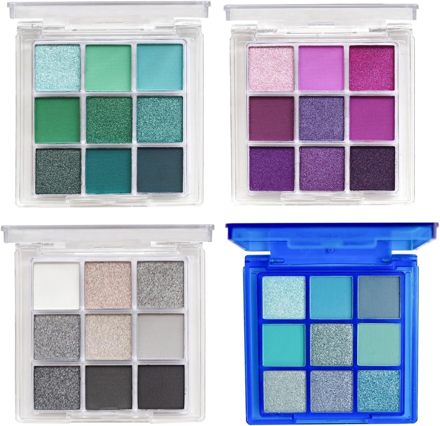 Baisen Diary paleta sombras negro para looks dramáticos y duraderos.