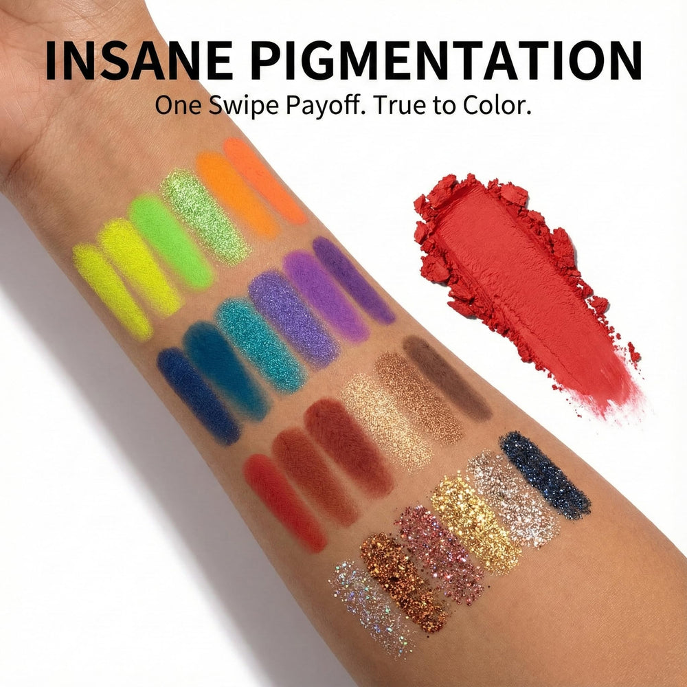 baisen-diary pigmentacion alta y mezcla suave: sombras faciles de combinar