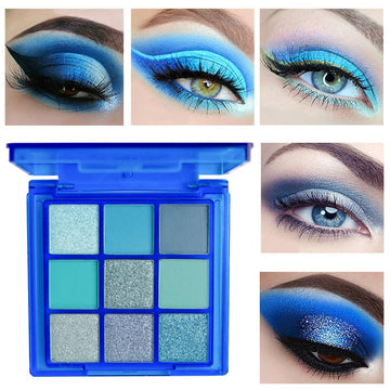 BAISEN DIARY Regalo de temporada para amantes del maquillaje azul
