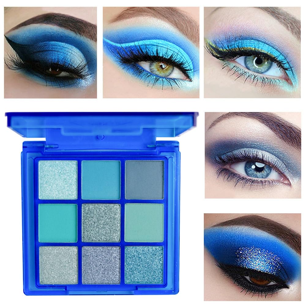 BAISEN DIARY Regalo de temporada para amantes del maquillaje azul