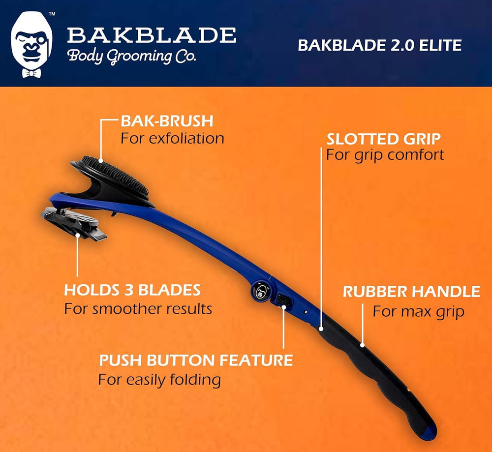 BAKblade 2.0 Elite Plus experiencia suave y refrescante al usar