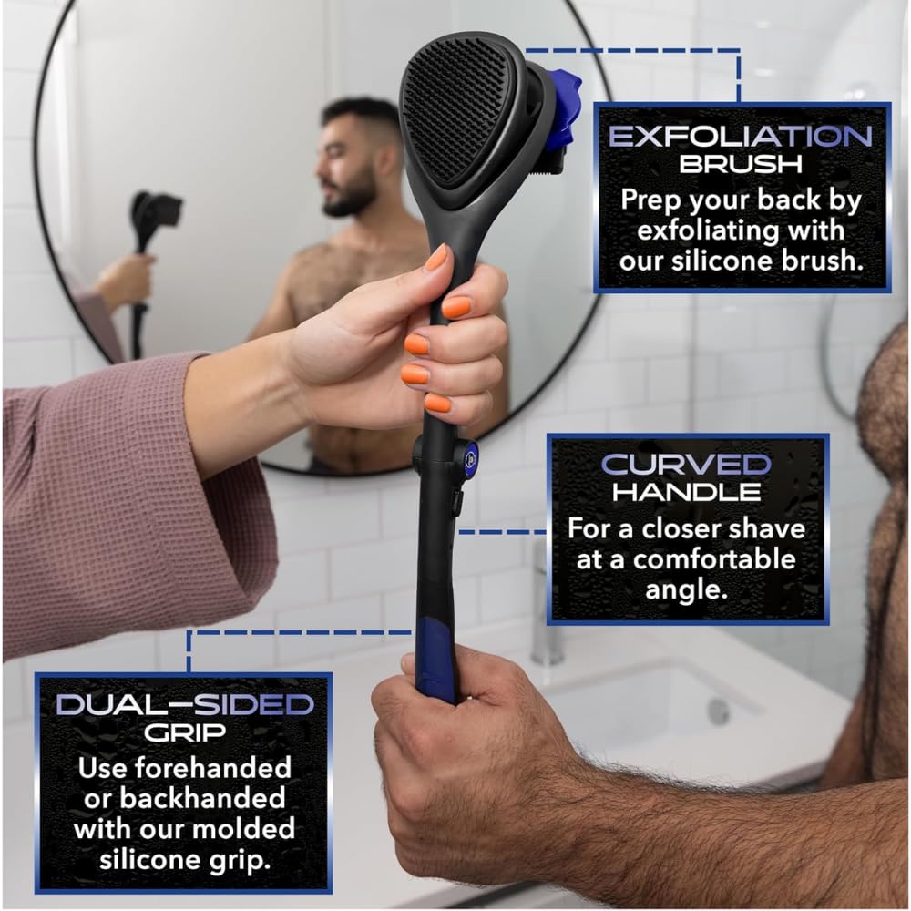 baKblade 3.0 alcance de 23 pulgadas para llegar a la espalda