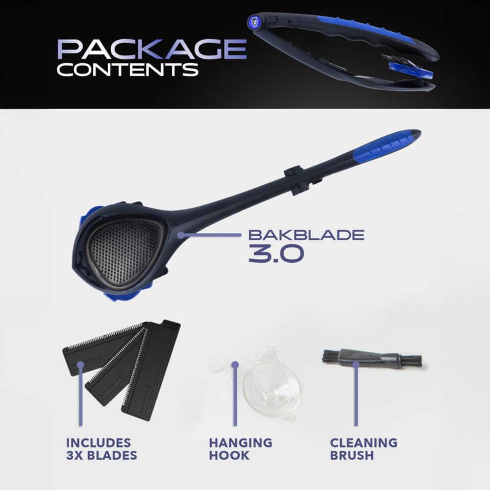 baKblade 3.0 mango ergonómico curvado para control preciso