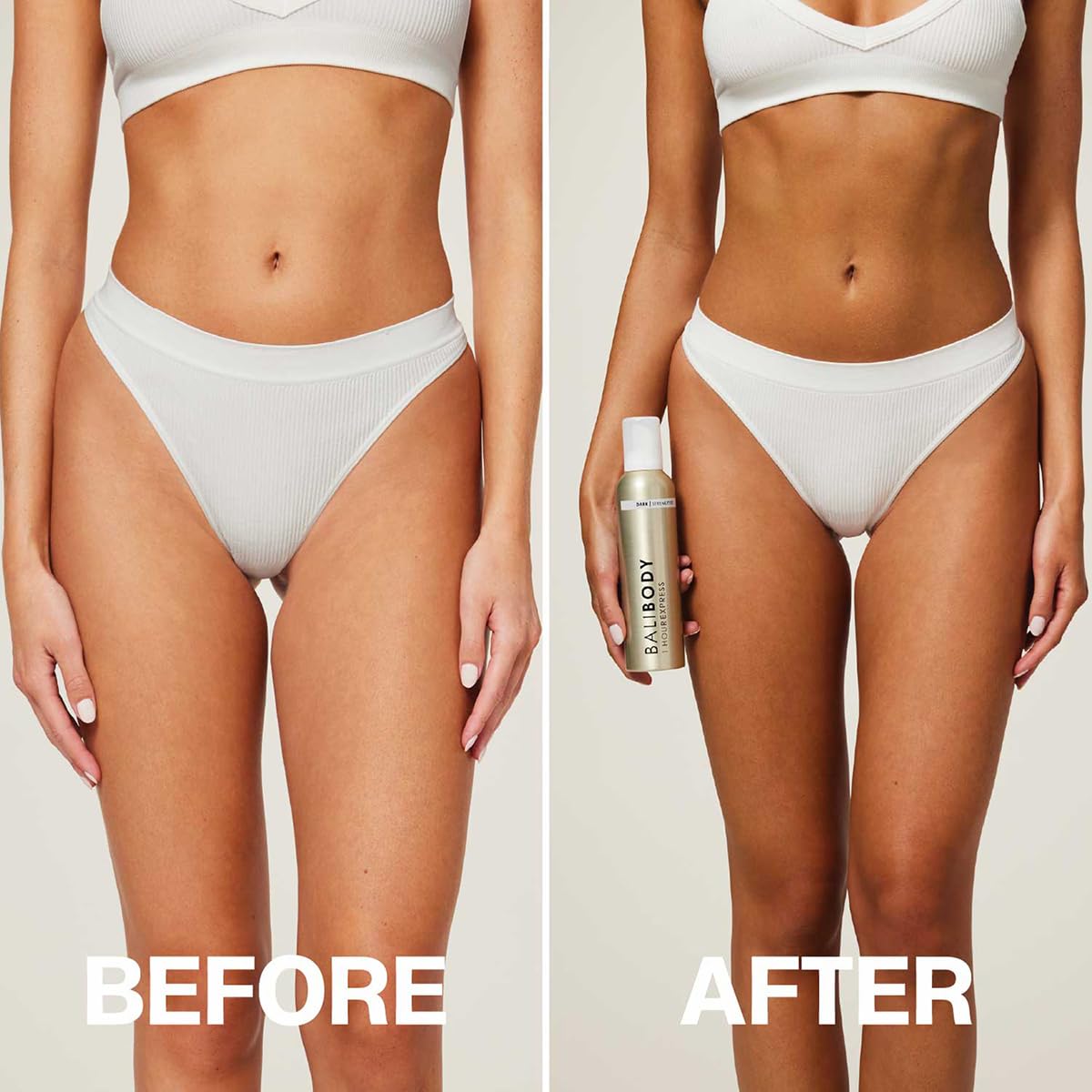 Bali Body Fini sans traces grâce à la mousse bronzante