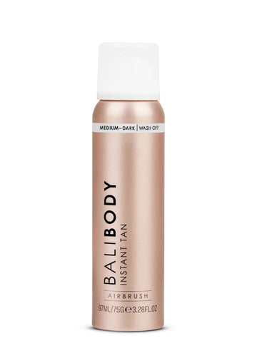 Bronceado instantáneo Bali Body en botella para tono medio natural.
