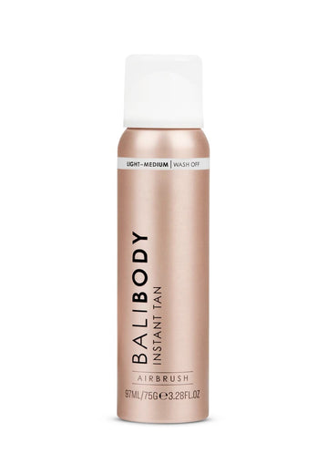 Bali Body Instant Tan Light-Medium: botella de spray aireado para bronceado instantáneo y uniforme.