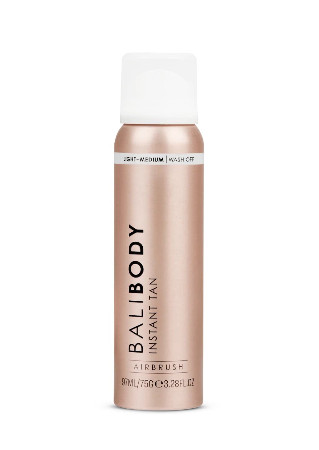 Bali Body Instant Tan Light-Medium: botella de spray aireado para bronceado instantáneo y uniforme.