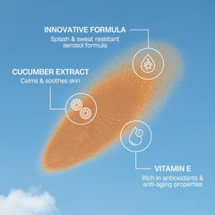 Bali Body Instant Tan Light-Medium: ingredientes con vitamina E y pepino para hidratar la piel.