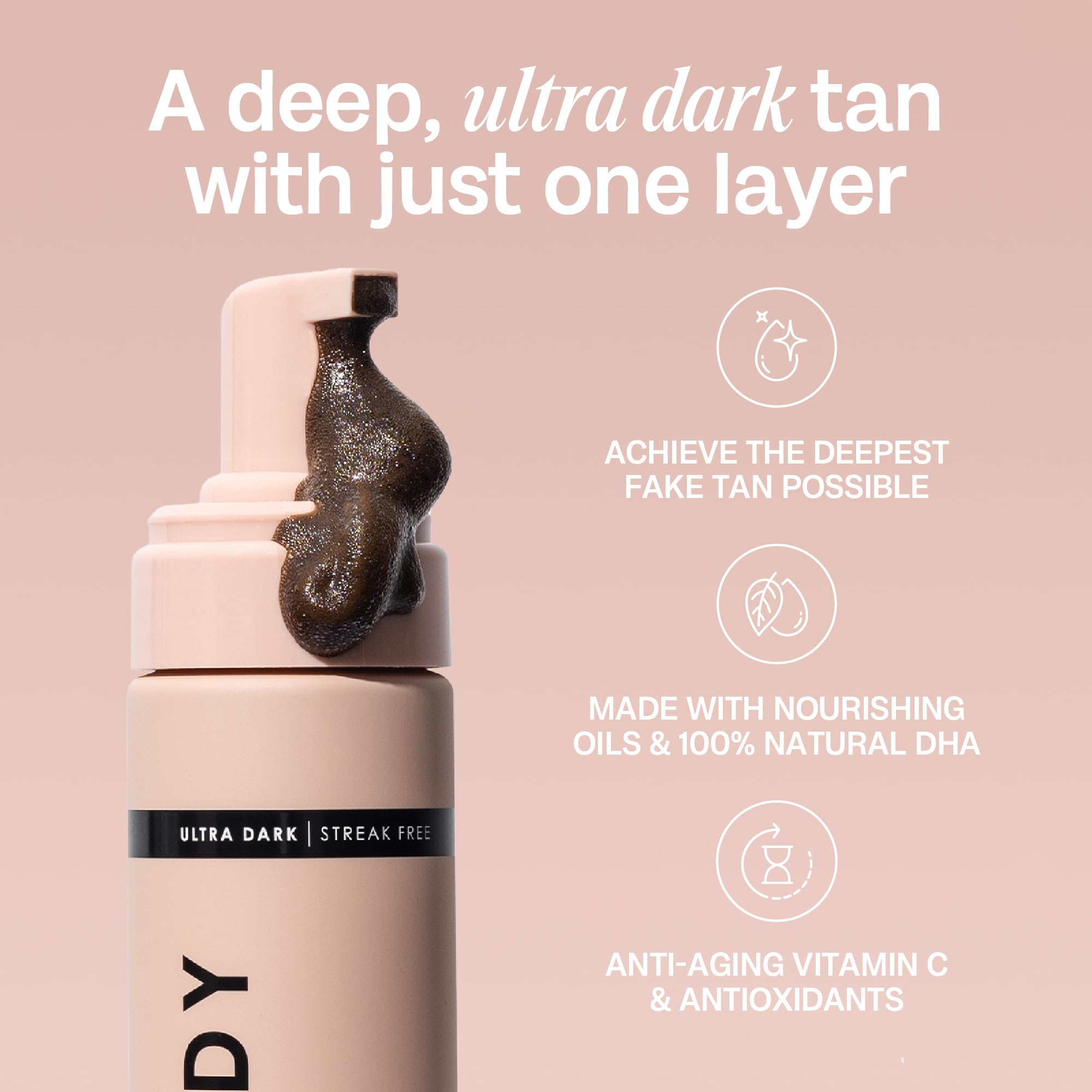 Bali Body Ultra Dark; fórmula hidratante con manzanilla y café