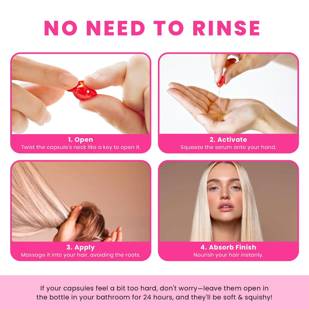 No-rinse formula enables quick styling and smooth finish