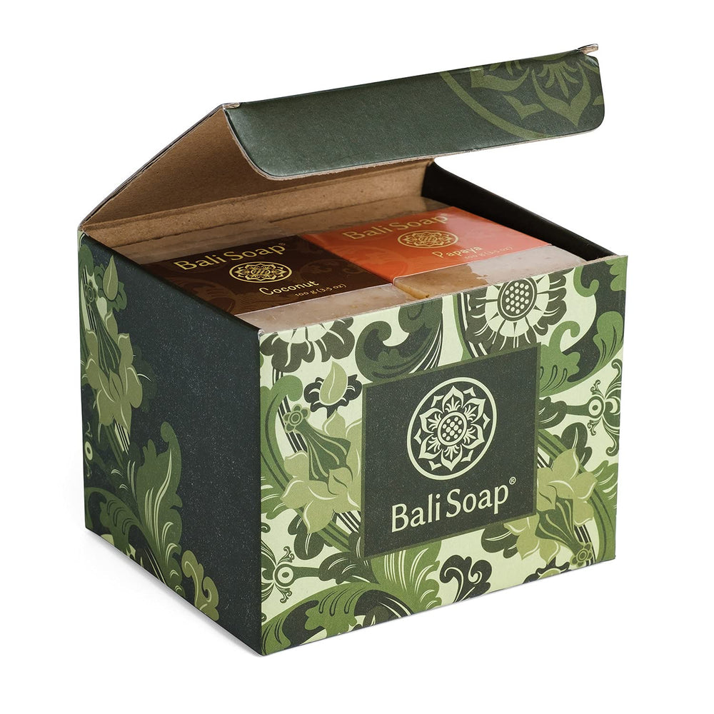 Bali jabones: hierba de limón aroma cítrico para piel fresca