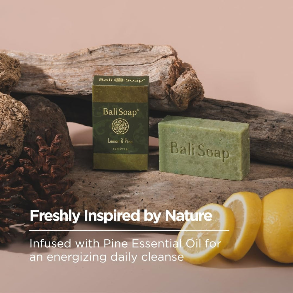 Bali Soap Bali Masculine, caja regalo masculina, listo para regalar.