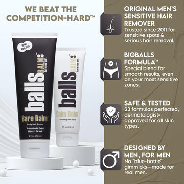 BallsBALM Bare Balm textura cremosa, sensación suave durante la aplicación.