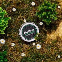 Ballsy Beeswax and natural oils image emphasizing skin nourishment