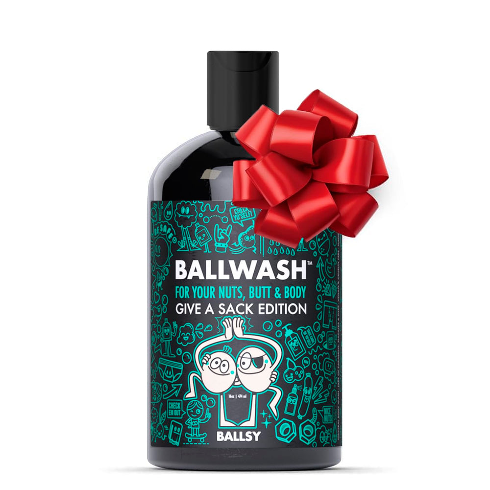 Ballsy jabon corporal con carbon activado y dispensador, limpia profundamente y deja sensacion de frescura.