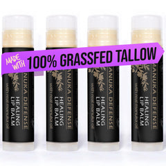 Balm of Gilead Manuka Defense pack de 4 tubos para labios suaves