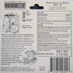 Balmshot estuche regalo, presentación ideal para regalar.