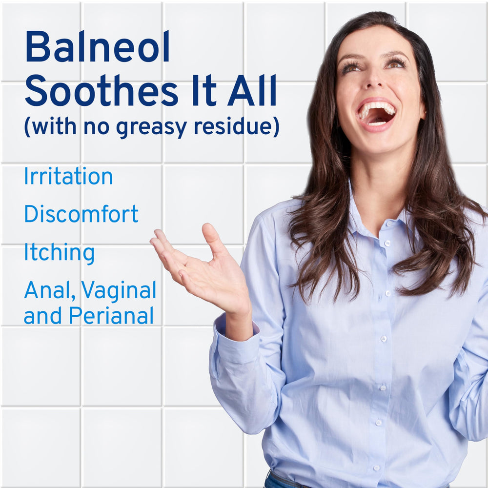 Balneol: ingredientes clave como lanolina para hidratación suave.