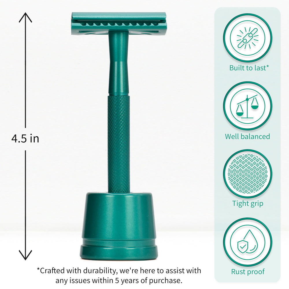 Lames Bambaw incluses, lames inox pour rasage durable et net
