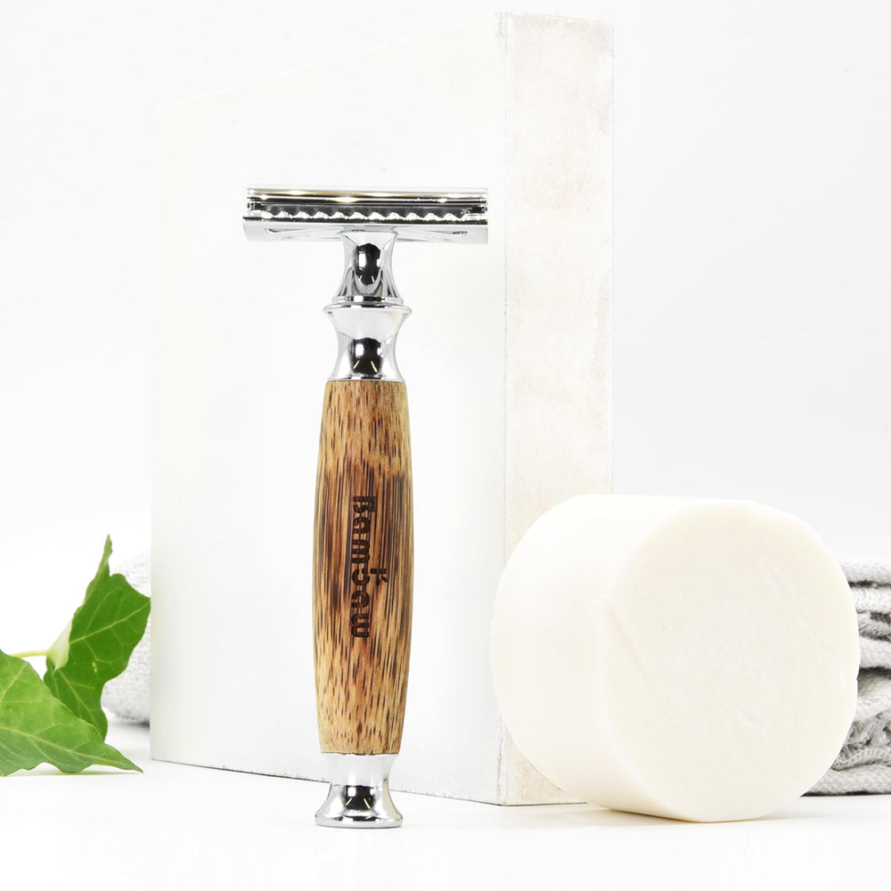Mango de bambú resistente con piezas de acero inoxidable Bambaw