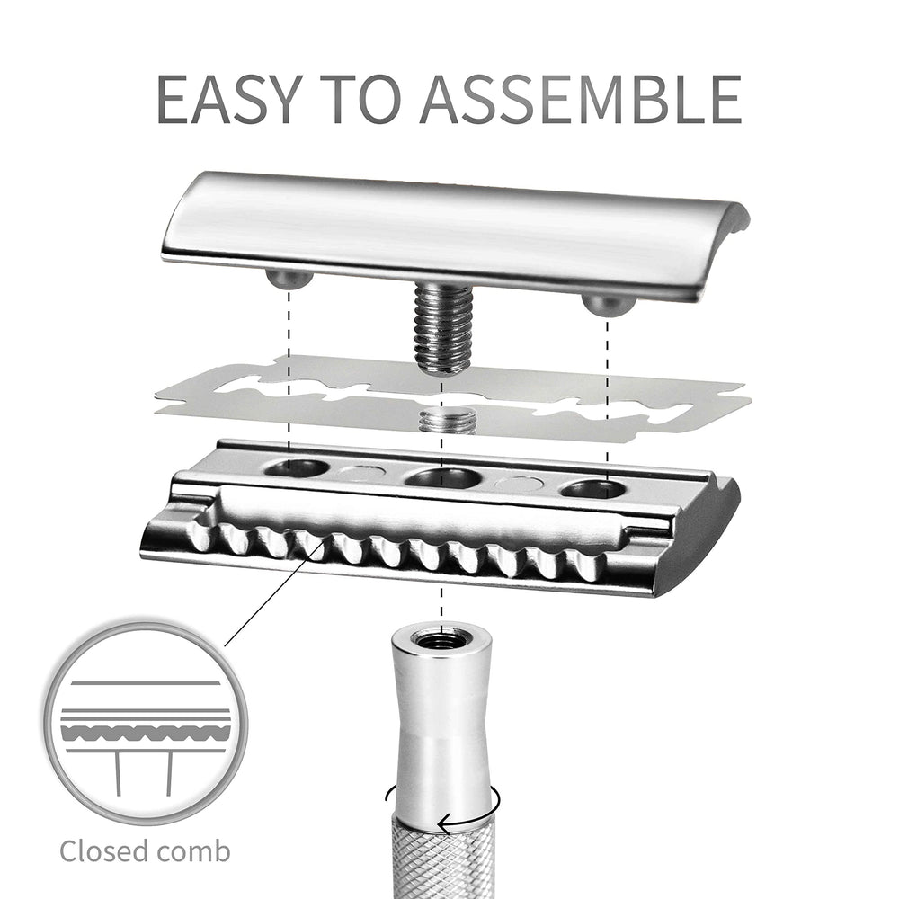 Bambaw mango metalico ergonomico para agarre cómodo y control preciso.